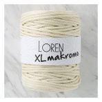 Loren R007 33702 XL Makrome Bej El Örgü İpi