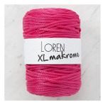 Loren R013 33713 XL Makrome Fuşya El Örgü İpi