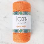 Loren RM0125 34335 Macrame Turuncu El Örgü İpi