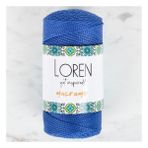 Loren RM0252 34352 Macrame Saks Mavi El Örgü İpi
