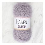 Loren RS0006 34097 Silver Gri El Örgü İpi