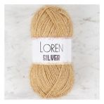 Loren RS00100 34095 Silver Bej El Örgü İpi