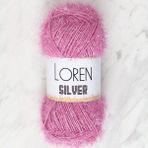 Loren RS0012 34081 Silver Gül Kurusu El Örgü İpi