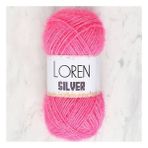 Loren RS0016 34076 Silver Koyu Pembe El Örgü İpi