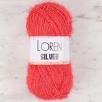 Loren RS0017 34085 Silver Nar Çiçeği El Örgü İpi