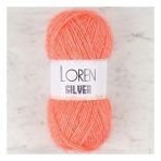 Loren RS0019 34084 Silver Turuncu El Örgü İpi