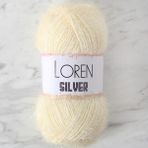 Loren RS0065 34071 Silver Krem El Örgü İpi