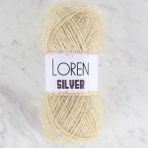 Loren RS0066 34094 Silver Bej El Örgü İpi