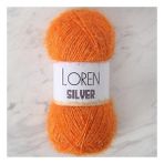 Loren RS0103 34086 Silver Turuncu El Örgü İpi
