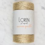 Loren Simli Makreme Çanta Ipi 2 Adet - Altın Sarı