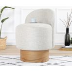 Lorence Home Barren Açık Gri Puf