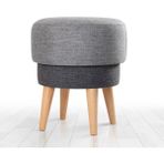 Lorence Home Giovas Puf Gri 4121 - 51 x 47 cm