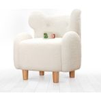 Lorence Home Juano Teddy Çocuk Koltugu - Beyaz