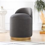 Lorence Home Koyu Gri Dover Puf
