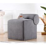 Lorence Home Linburg Gri Puf