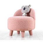 Lorence Home Tibooh Teddy Çocuk Koltugu - Pudra