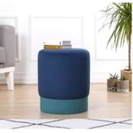 Lorence Home TY1791 Mavi Ropp Puf