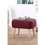 Lorence Home TY2209 Bordo Parrot Bordo Puf