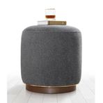 Lorence Home TY3080 Gri Zeone Puf
