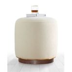 Lorence Home TY3084 Krem Zeone Puf