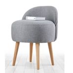 Lorence Home TY3087 Gri Corvile Puf