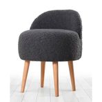 Lorence Home TY3132 Koyu Gri Rufmee Kürk Puf