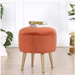 Lorence Home TY4473 Kiremit Vaniline Puf