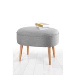 Lorence Home TY4486 Gri Timoon Puf