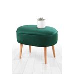 Lorence Home TY4490 Yeşil Moile Puf