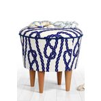 Lorence Home TY6002 Renkli Cunda Halat Puf