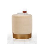 Lorence Home TY7882 Krem Memfis Krem Puf