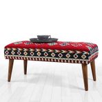 Lorence Home TY9968 Vezir Kilim Bench Lidya Puf