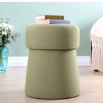 Lorence Home Zeytin Yeşili Beans Puf