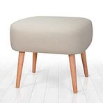 Lorence Parrot Puf - Krem