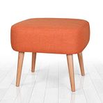 Lorence Parrot Puf - Turuncu