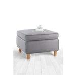 Lorencehome Roscen Sandıklı Puf - Gri