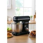 Lorenzo MasterPlus Hamur Yoğurma Mutfak Şefi Stand Mixer 6 lt 1500 W Çiğköfte,Krema Siyah