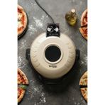 Lorenzo Pietra 12 in 1 Pizza Makinesi Lahmacun Tandır Ekmeği Bazlama ve Fırın Yemekleri Tepsi Hediyeli Cream