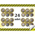 Lorex Akrilik Koli Bandı 45 mm x 100 Metre 24 Adet