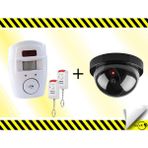 Lorex Caydırıcı Dome Kamera + Kablosuz Hırsız Alarm Sistemi