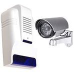 Lorex Caydırıcı Sahte Kamera Destekli Dummy Alarm Sireni - Sahte Alarm Kutusu - Sahte Kamera
