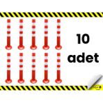Lorex Esnek Yol Ayırıcı Delinatör 75CM (10ADET)