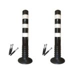 Lorex LR-0125-S-2 2 Adet 75CM Siyah Şerit Ayırıcı Delinatör