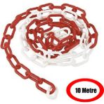 Lorex LR-1031 Plastik Trafik ZINCIRI-6CM-10M Kırmız-Beyaz