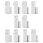 Lorex LR-4444 10lu Paket Pilli Kapı Pencere Alarm - Piller Hariç - Hırsız Alarmı - Pencere Alarmı - Ev Alarmı