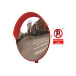 LOREX LR-A35 Akrilik Trafik Güvenlik Aynası 80 cm +Garaj Kapısı Park Etmeyin Uyarı Levhası hediye