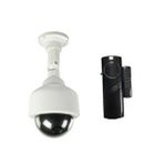 Lorex Lr-e11s-4444s Siyah Pencere Alarmı Ve Mobese Görünümlü Caydırıcı Kamera