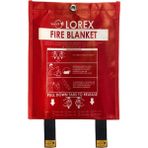 Lorex LR-FB1010CP 100x100 cm Premium Çantalı Yangın Battaniyesi