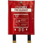 Lorex Lr-Fb1010cp Serisi 100Cm X 100Cm Çantalı Yangın Battaniyesi