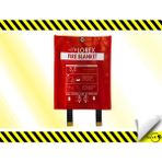 Lorex LR-FB1015CP 100x150 cm Premium Serisi Çantalı Yangın Battaniyesi